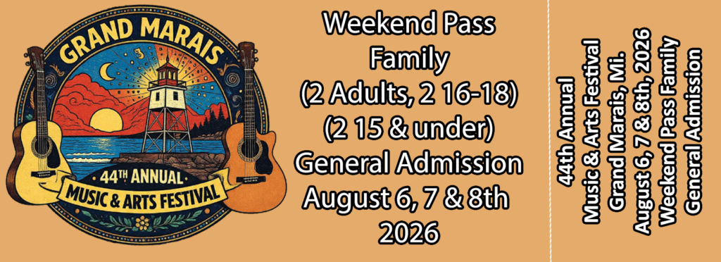 Weekend Pass Family (2 Adult, 2 16-18, 2 15& under)